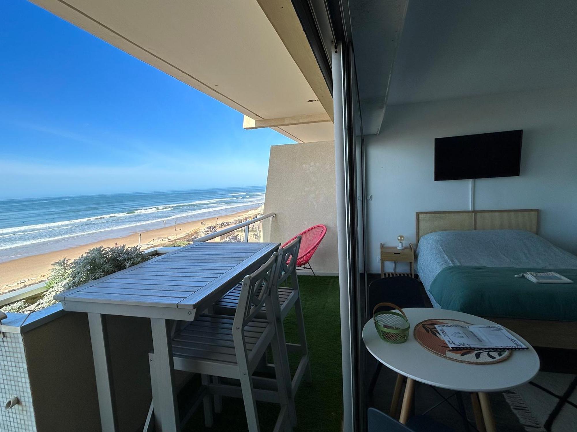 Апартаменты Superbe Vue A 180° Sur L'Ocean Лакано Экстерьер фото